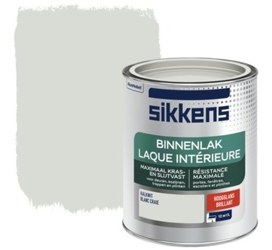 Sikkens binnenlak hoogglans kalkwit 750 ml