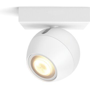 Philips Hue Buckram Opbouwspot Wit met Dimmer Switch