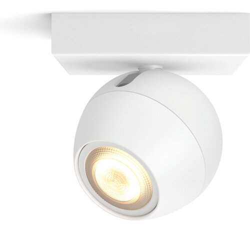 Philips Hue Buckram Opbouwspot Wit met Dimmer Switch