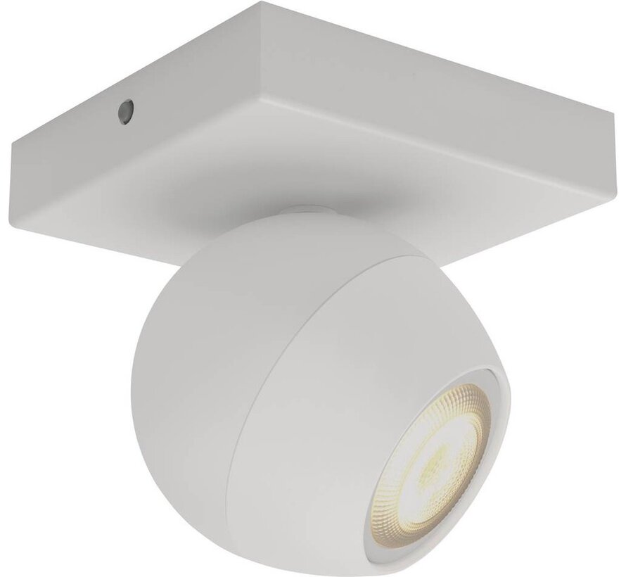 Philips Hue Buckram Opbouwspot Wit met Dimmer Switch