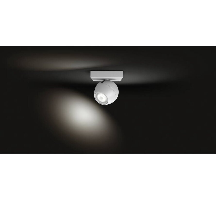 Philips Hue Buckram Opbouwspot Wit met Dimmer Switch