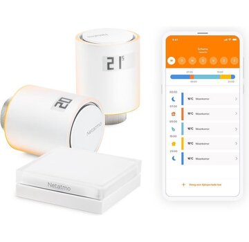 Netatmo Slimme Radiatorknop Multi Room Starterpack