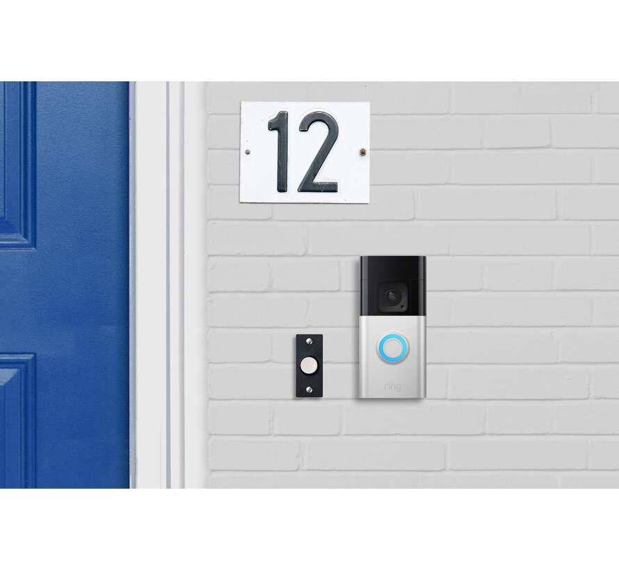 Ring Video Doorbell 3 Plus Zilver