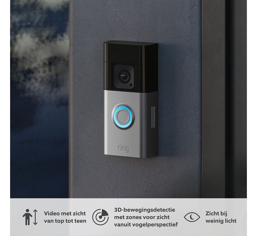 Ring Battery Doorbell Pro Slimme deurbel