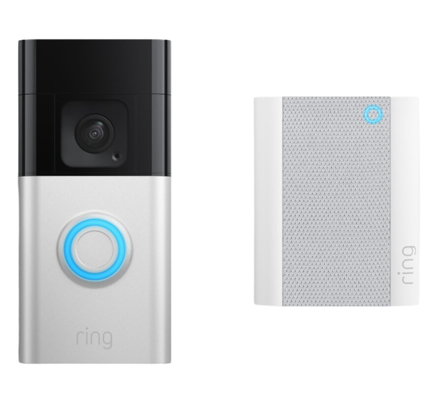 Ring Batterij Deurbel Camera Plus + Chime