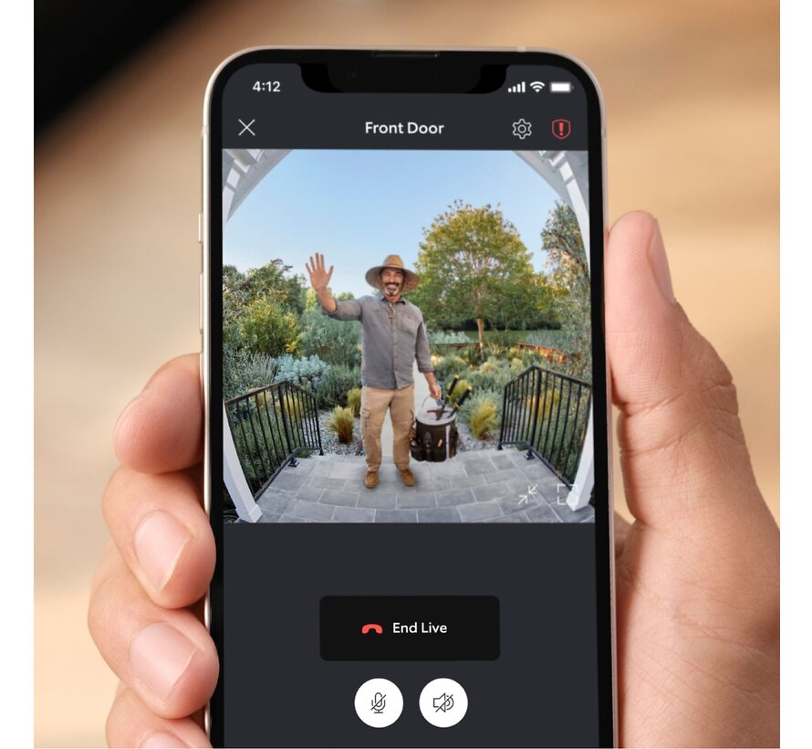 Ring Batterij Deurbel Camera Plus + Chime