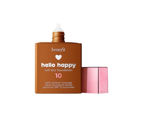 Benefit Hello Happy Brightening Liquid Foundation 10 Deep Warm 