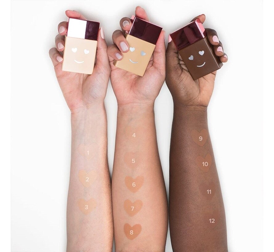 Benefit Hello Happy Brightening Liquid Foundation 10 Deep Warm 