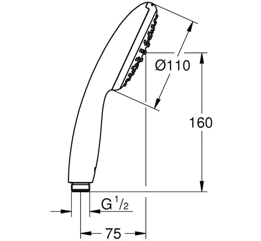 GROHE Tempesta 110 handdouche