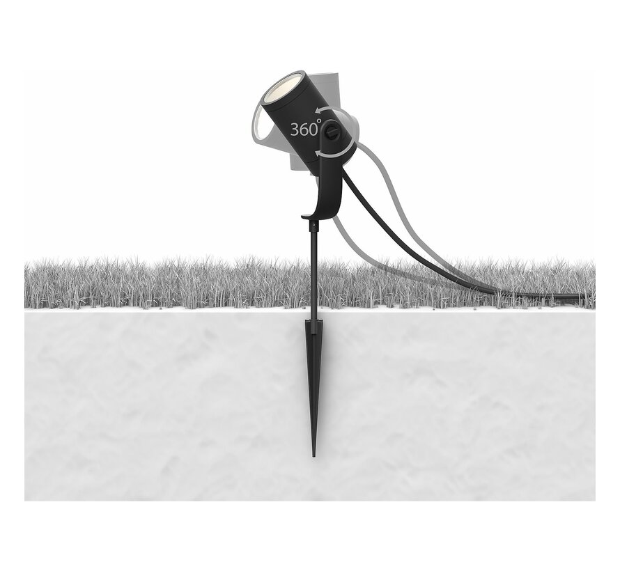 Philips Hue Outdoor Lily Sokkel (Starter Pack 3 stuks)