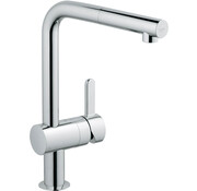 GROHE Flair Keukenkraan - L-Uitloop - Met uittrekbare mousseur Chroom