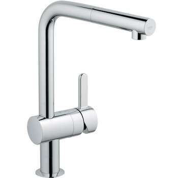 GROHE Flair Keukenkraan - L-Uitloop - Met uittrekbare mousseur Chroom