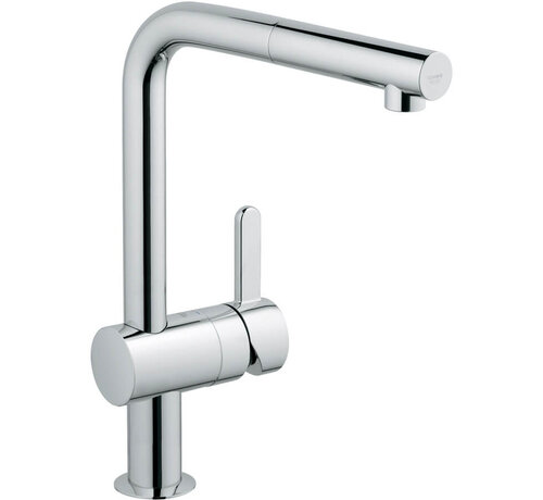 GROHE Flair Keukenkraan - L-Uitloop - Met uittrekbare mousseur Chroom