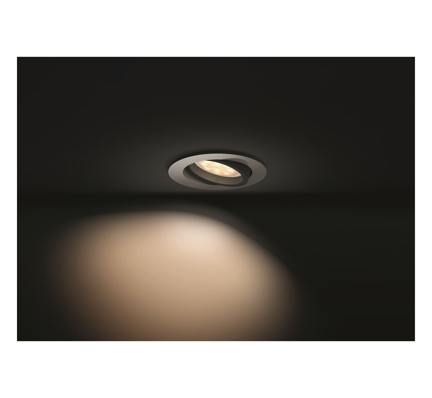 Philips Hue Milliskin Aluminium Round + Dimmer