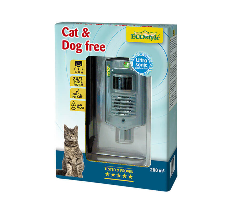 ECOstyle Cat & Dog Free Tegen Katten en Honden