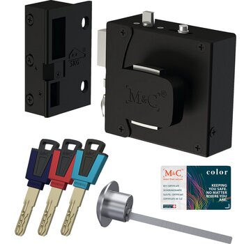 M&C Veiligheidsoplegslot SKG 2-sterren Links