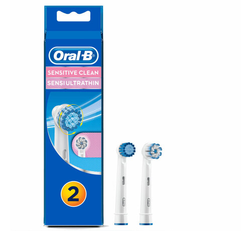 Oral-B Opzetborstels Sensitive Ultra Thin 2 stuks