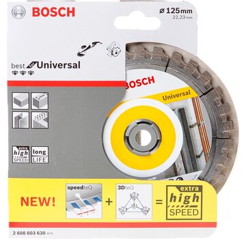 Bosch Diamantdoorslijpschijf Best for Universal 125 x 22,23