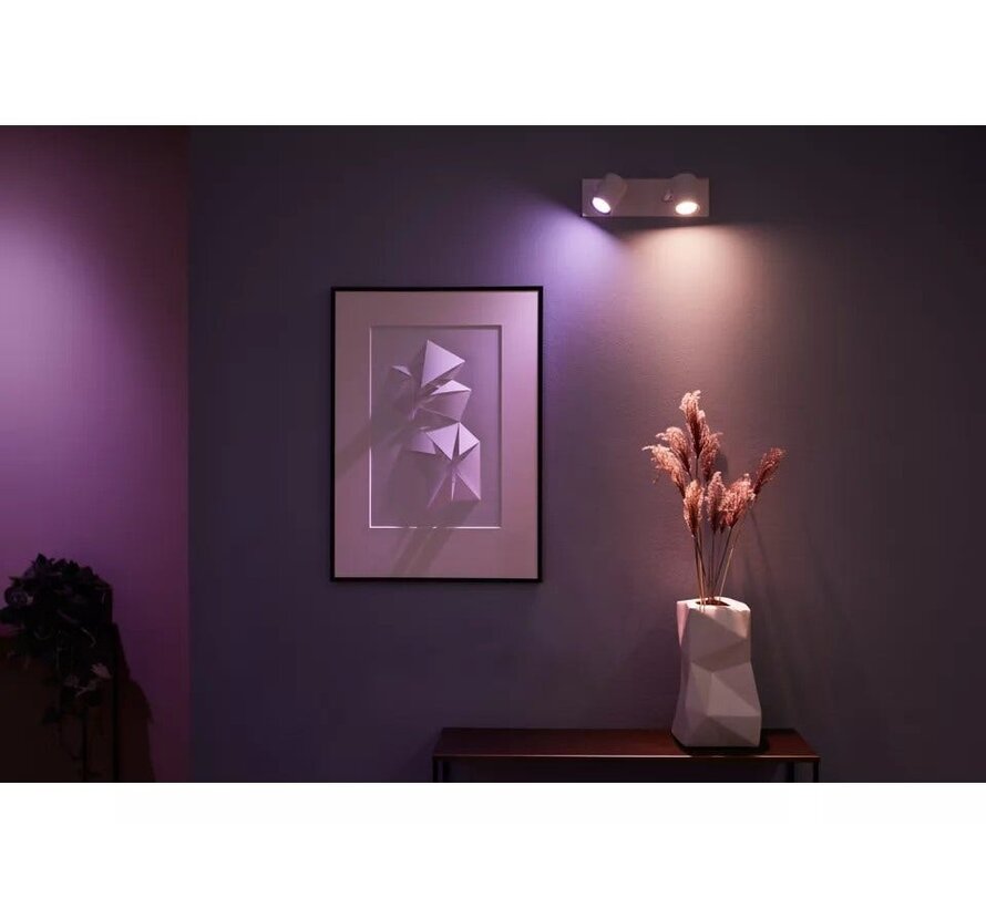 Philips Hue opbouwspot Argenta wit White and Color Ambiance