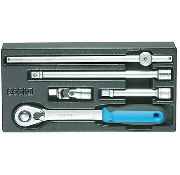 GEDORE 1500 ES-1993U-20 Toebehorenset voor 1/2" Dopsleutels – 20-delig 1550756