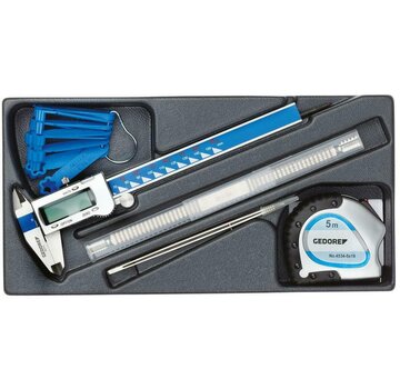 GEDORE 1500 ES-711 Meetgereedschap Assortiment – 6-delig | 1402218