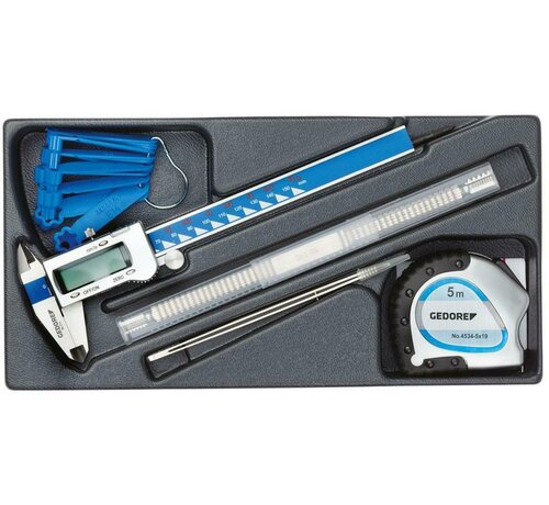 GEDORE 1500 ES-711 Meetgereedschap Assortiment – 6-delig | 1402218