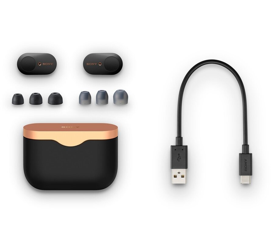 Sony WF-1000XM3 Zwart - Retourdeal