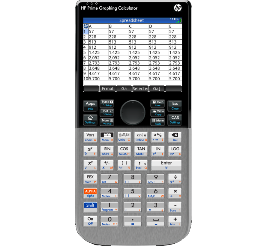 HP Prime G2 Grafische Rekenmachine - Refurbished