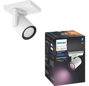 Philips Hue Argenta opbouwspot - White and Color - 1-spot Wit