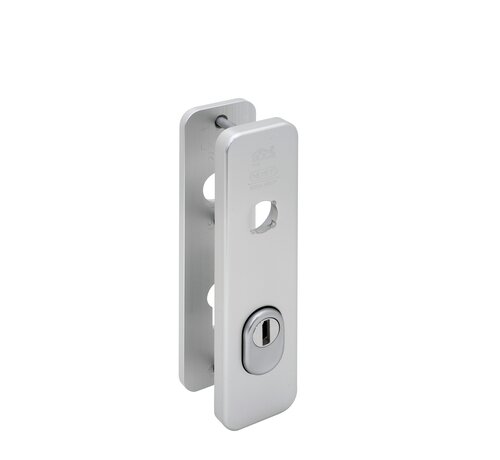 NEMEF Hollands Design Deurschild Afgerond Anti-kerntrek SKG 3-sterren 3701-72mm