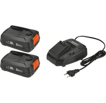 Gardena Startset P4a Qc+2x2.5ah Accu - Accu Power For All