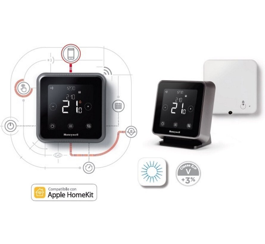 Honeywell Lyric T6 Slimme Thermostaat Zwart