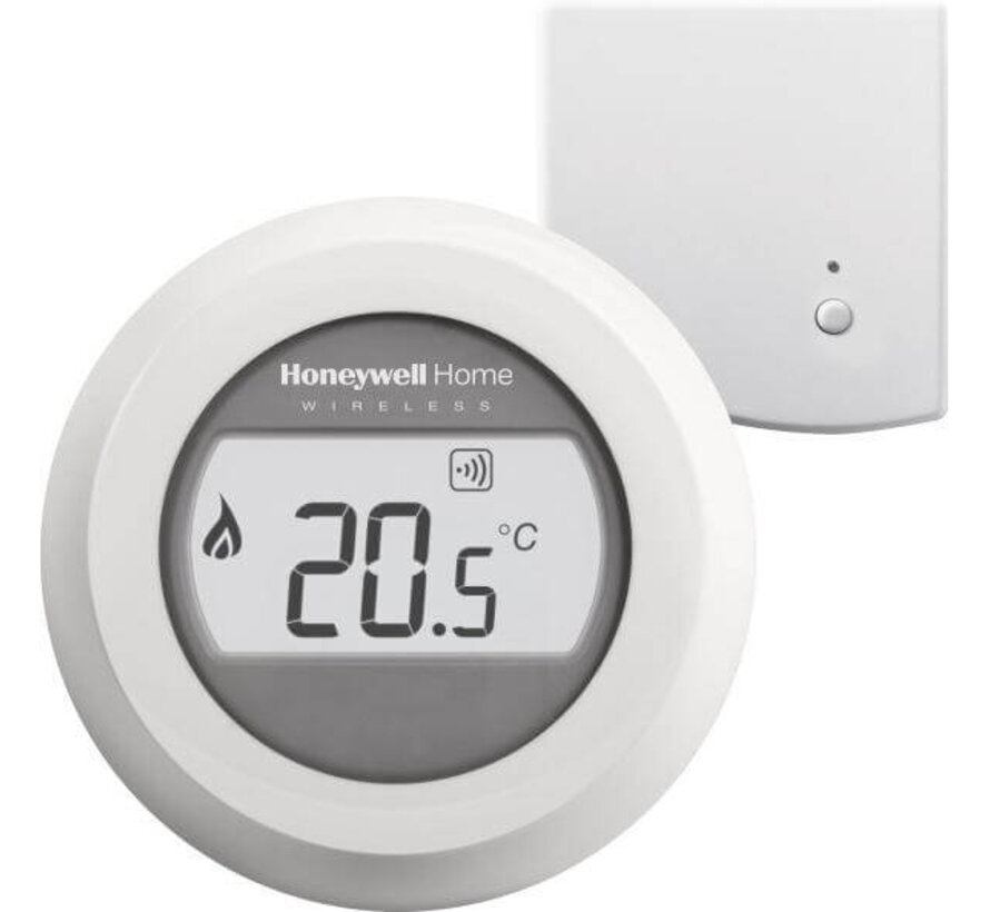 Honeywell Home Round draadloze kamerthermostaat met RF module modulerend
