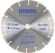 Irwin diamantschijf voor haakse slijper Ø230 mm. Voor kermamiek