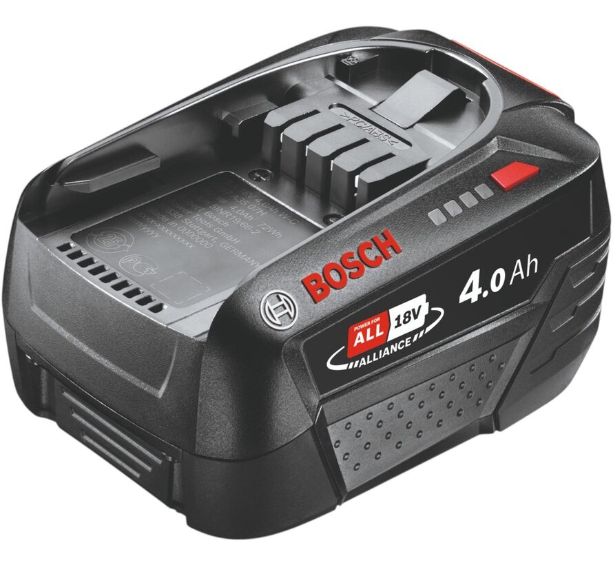 Bosch PBA 18V 4.0Ah accu – POWER FOR ALL