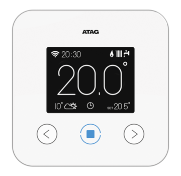 ATAG One Zone slimme thermostaat Wit - Retourdeal