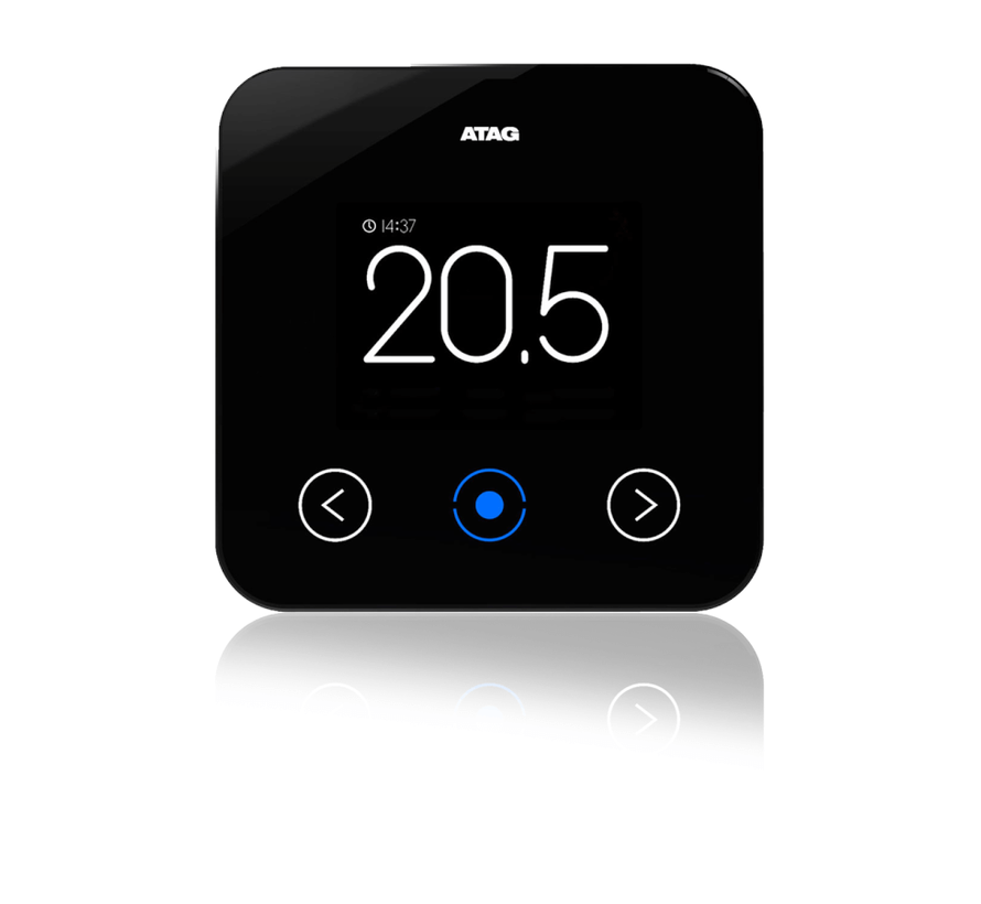 ATAG One 2.0 slimme thermostaat Zwart