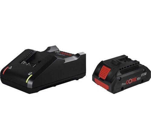 BOSCH Professional Accu starterset ProCORE (1x accu ProCORE 18V/4,0Ah + lader)