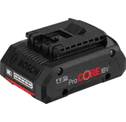 Bosch Blauw ProCORE18V 4.0 Ah Professional accu 4.0Ah Compact