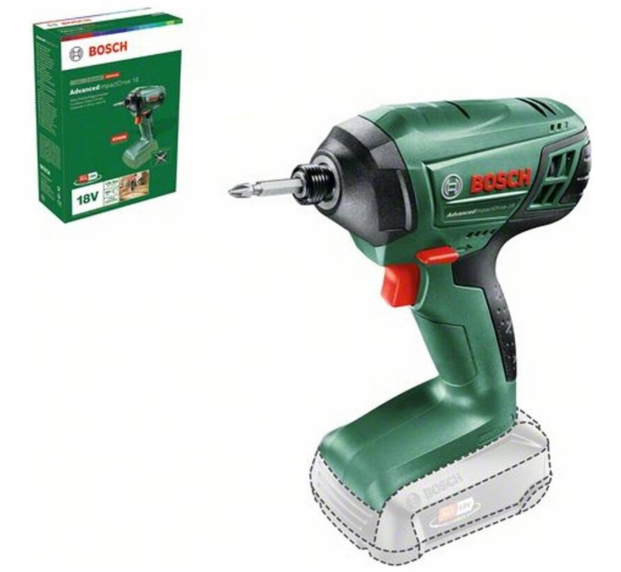 Bosch accu slagschroevendraaier AdvancedImpactDrive 18V (zonder accu)