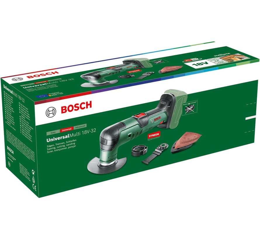 Bosch 18V multitool Universal 18V-32 (zonder accu)