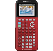 Texas Instruments TI 84 Plus CE-T Grafische rekenmachine Rood - Tweedehands