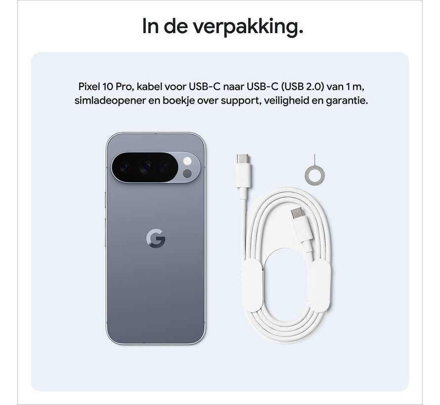 GOOGLE Pixel 10 Pro - 5G - 128 GB Zwart