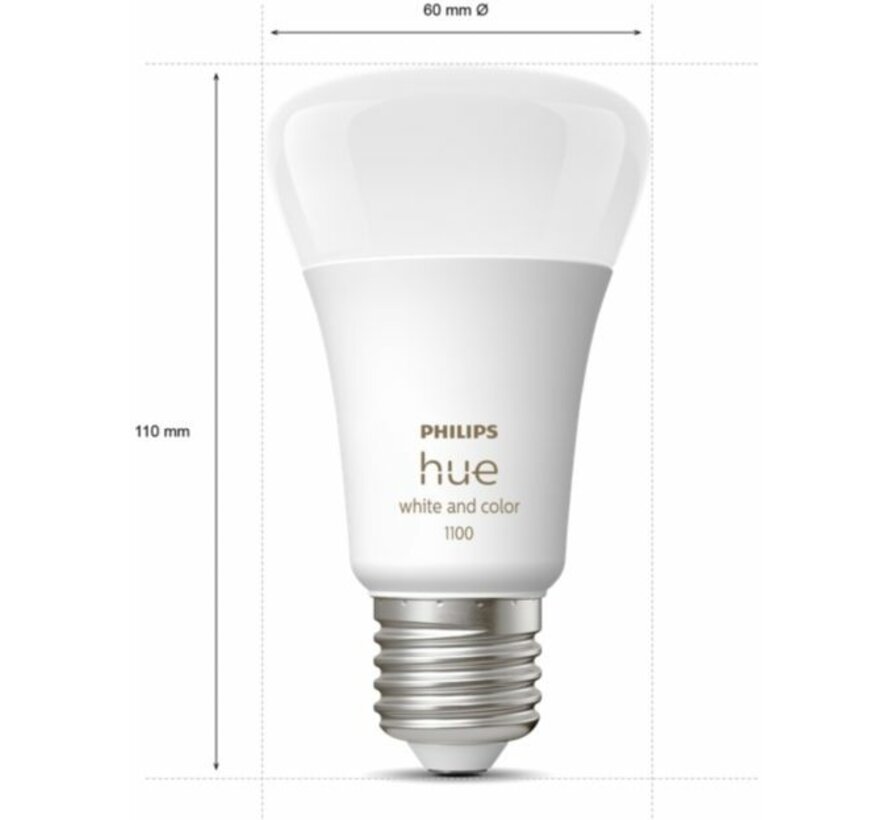Philips Hue White en Color Ambiance 1100 Lumen Bluetooth (1-pack)