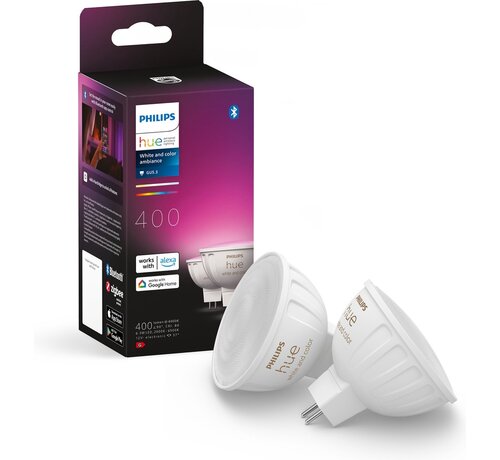 Philips Hue spot White and Color MR16 2-pack