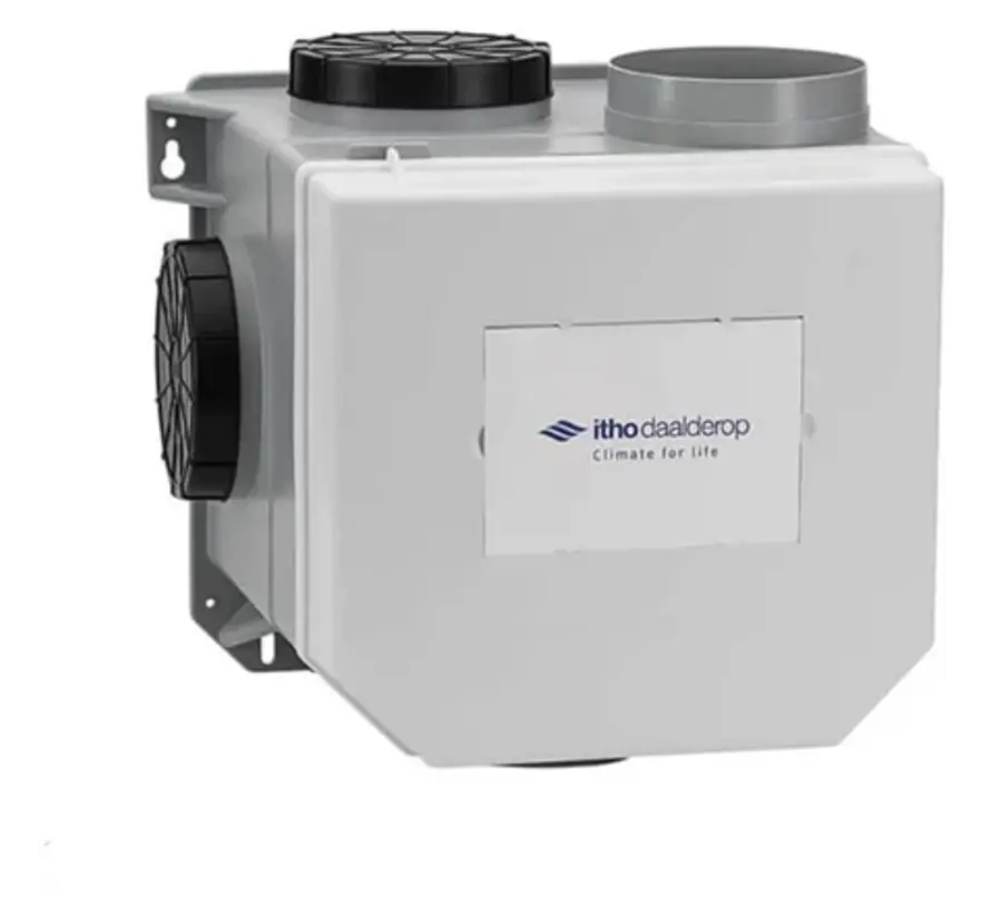 Itho Daalderop CVE-S ECO SP woonhuisventilator 375 m3/h met perilex stekker