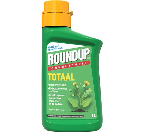 ROUNDUP Totaal Onkruidvrij Concentraat 1L
