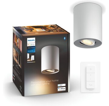 Philips Hue White ambiance Pillar 1-lichts spotbalk Wit (inclusief dimmer)