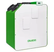 Duco WTW DucoBox Energy 325 1ZH - 1 zone sturing met heater - links - 325 m³/h