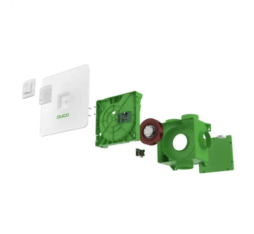 Duco DucoBox Reno all-in-one met RF bedieningsschakelaar standaard stekker